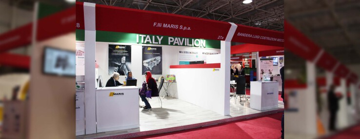 Italy Pavillion at Iranplast Exhibition