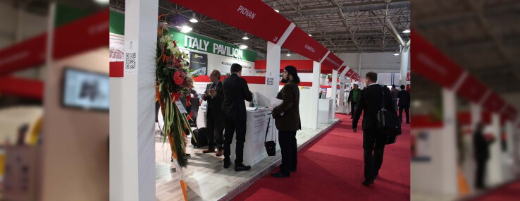 Italy Pavillion at Iranplast Exhibition