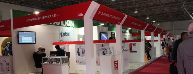 Italy Pavillion at Iranplast Exhibition