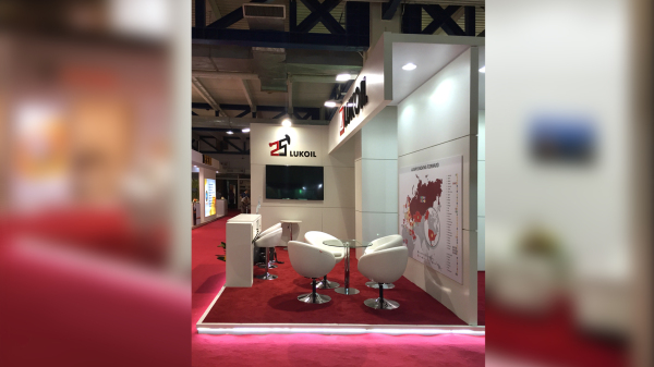 Luckoil from Russia at Iran Oil Show