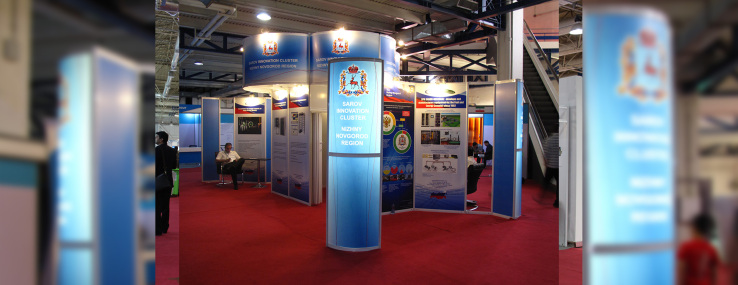 Sarov Co. from Russia at Iranplast Exhibition