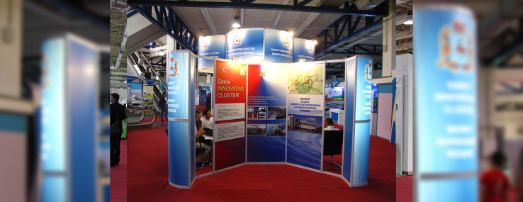 Sarov Co. from Russia at Iranplast Exhibition